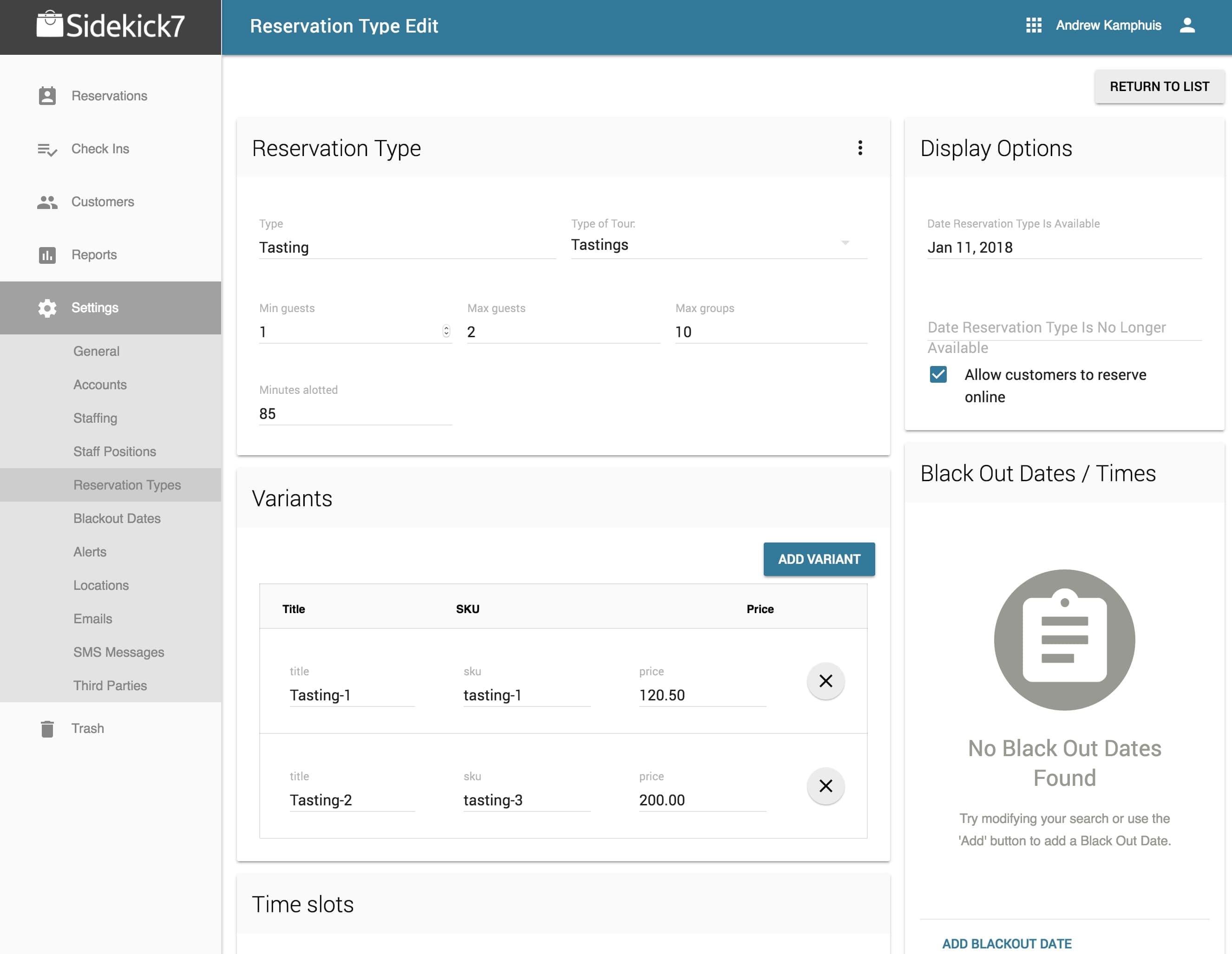 Commerce7 created the worlds leading wine shopping platform. Mobile Minds developers were hired to support the in-house development team with the implementation of a wine tour reservation system.