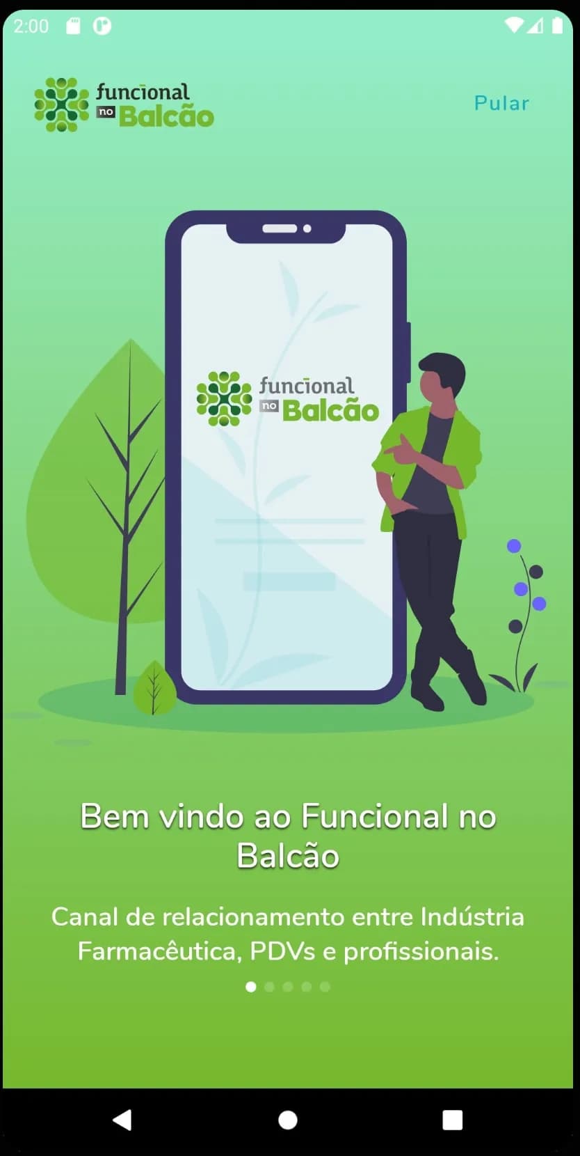 Um aplicativo móvel para Android e iOS também está disponível.
