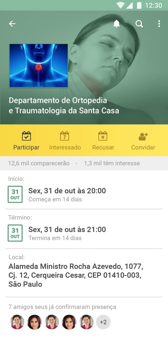 The mobile app was built using react-native and covered all of the web functionalities.