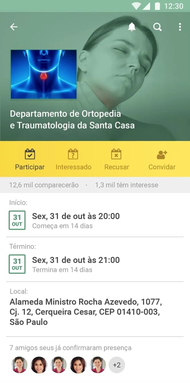 The mobile app was built using react-native and covered all of the web functionalities.
