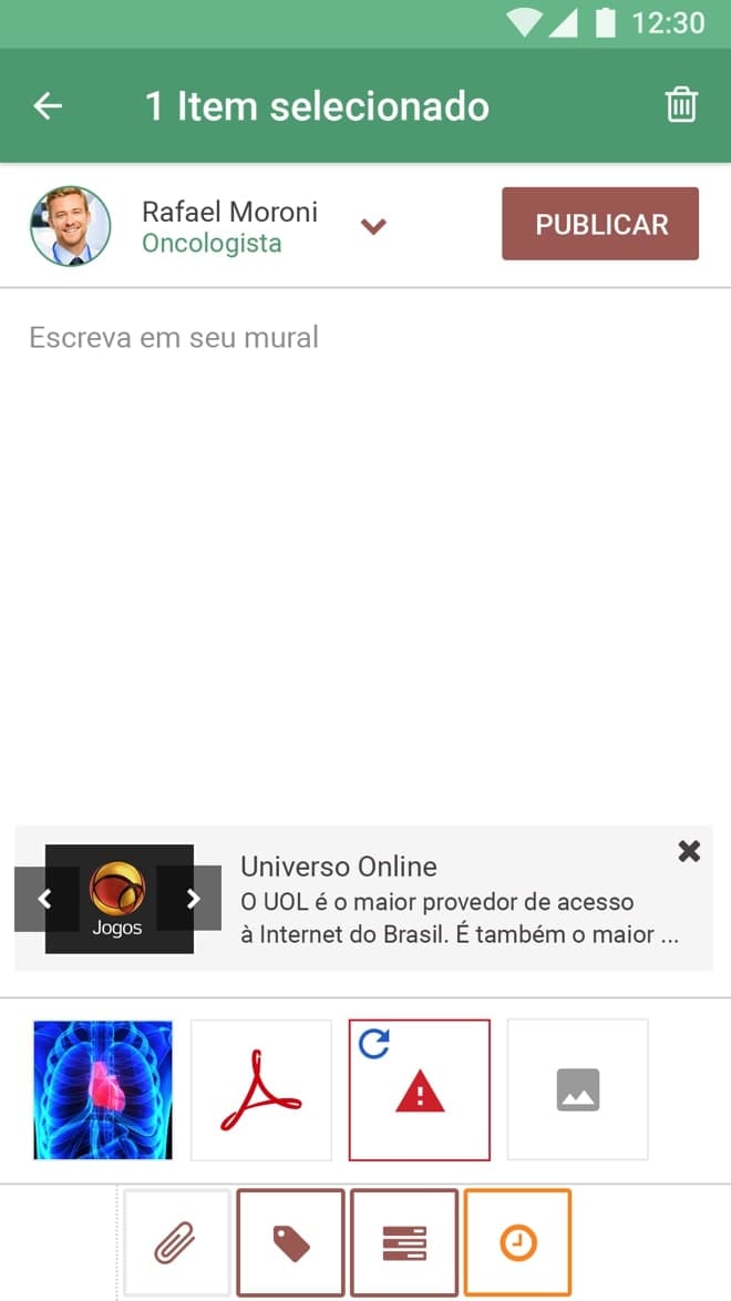 The mobile app was built using react-native and covered all of the web functionalities.